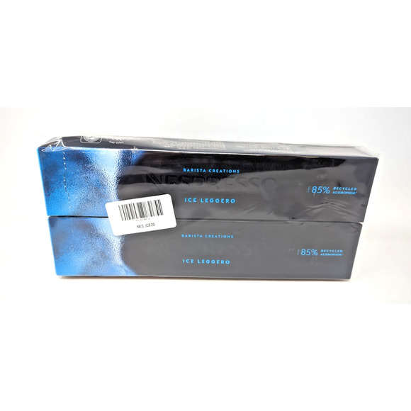 Nespresso Vertuo Ice Leggero Sleeves 20 Capsules Pods 2.7 Double Espresso - Picture 1 of 3